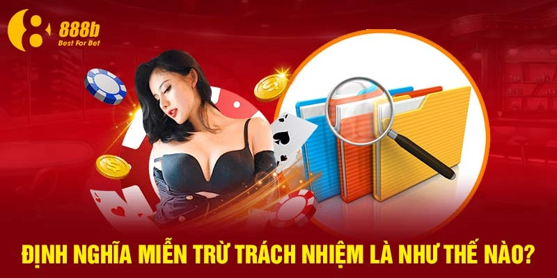 Miễn trừ trách nhiệm 