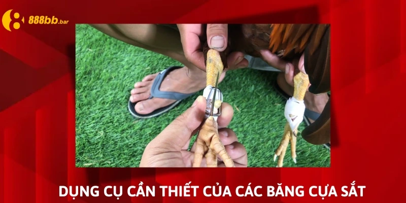 cách băng cựa sắt