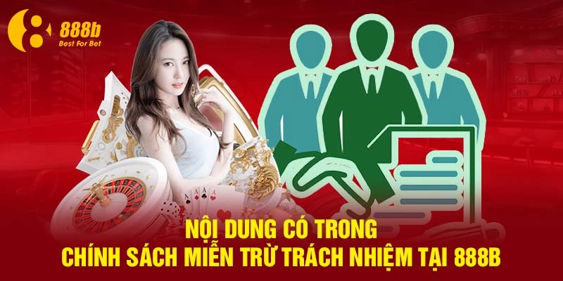 Miễn trừ trách nhiệm 