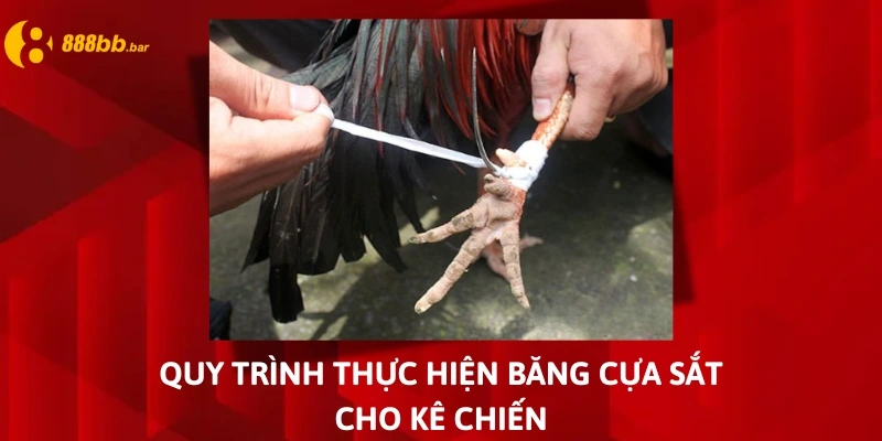 cách băng cựa sắt